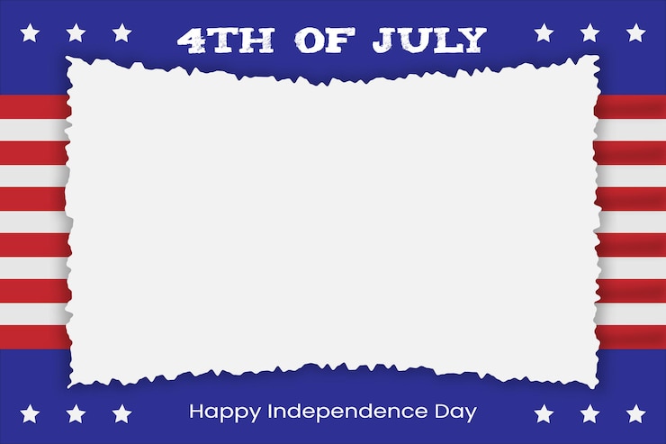 Vector usa fourth of july banner background