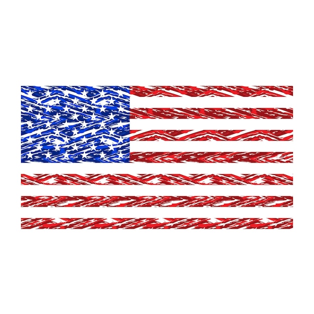 usa grunge vlag