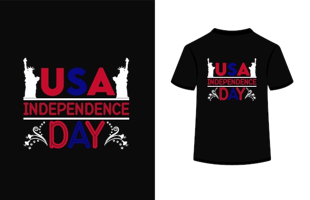 Vector usa independence day4th of july t shirt design