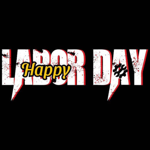 USA Labor day t shirt design templet.