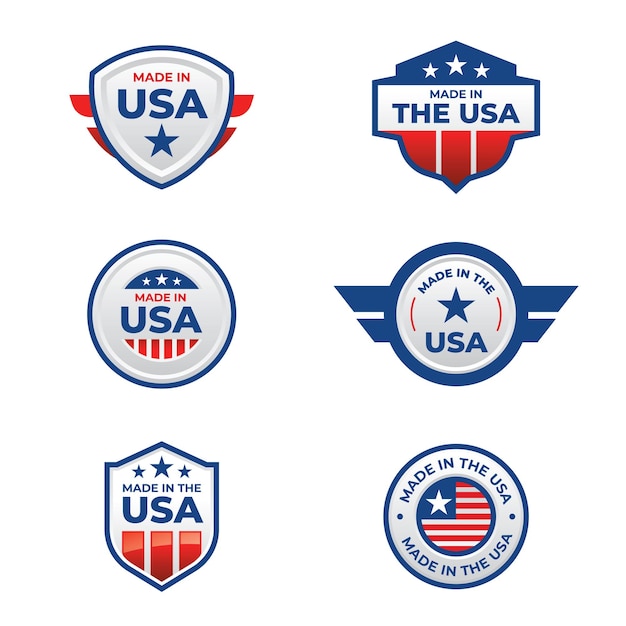 Usa logo set