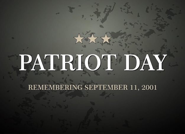 永不忘記2001年9月11日(英語: Never Forget September 11, 2001)是美國愛國者節的美國海報或旗的向量插圖,背景是星星