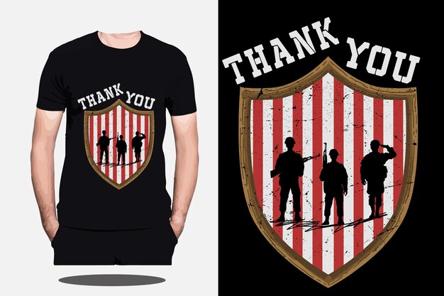 USA veteran and military shirts design