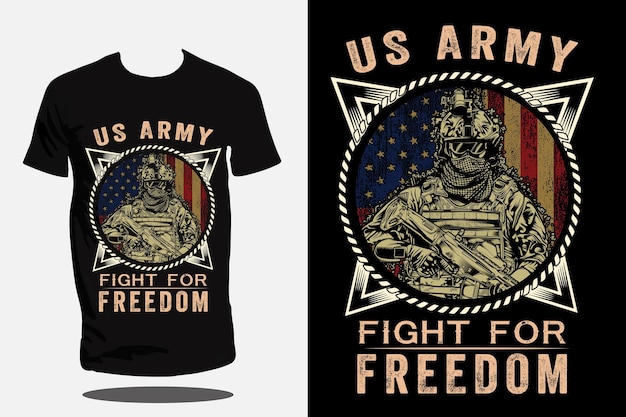 USA veteran and military shirts design