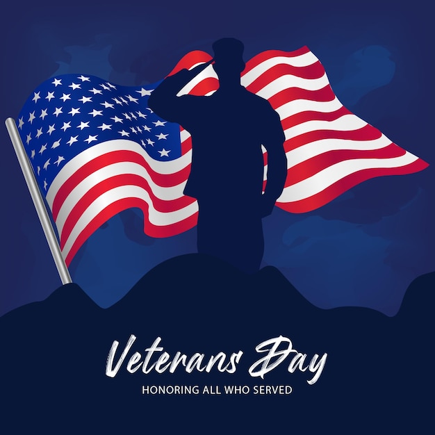 USA Veterans day background. honoring all who served. thank you veterans. veterans day.