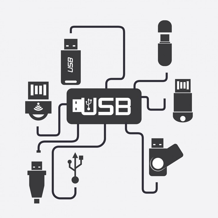 Vector usb connection 