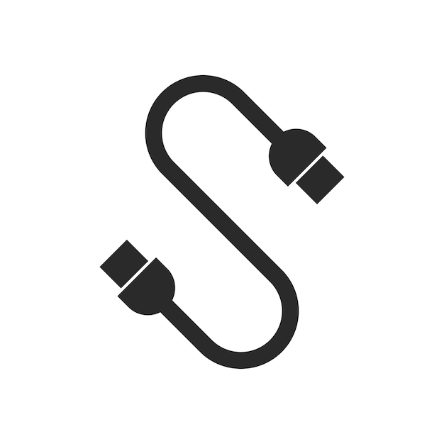 USB data transfercable icon