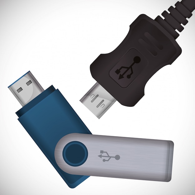 벡터 usb 디지털 디자인