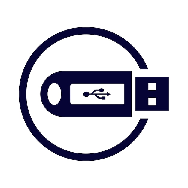USB flash drive pen drive flash drive data drive USB flash drive icoon