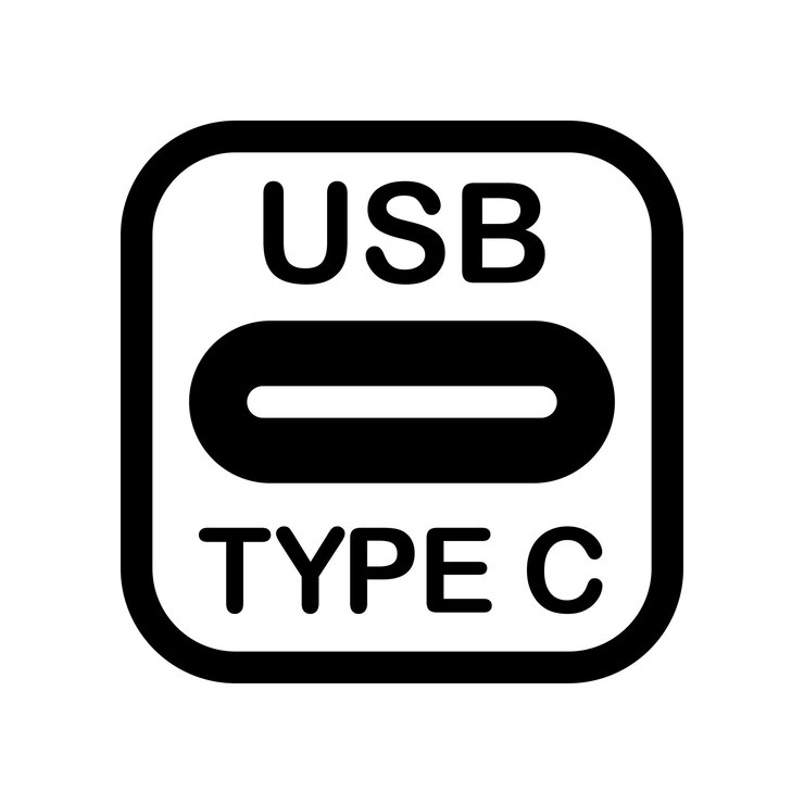 Vector usb icon design template