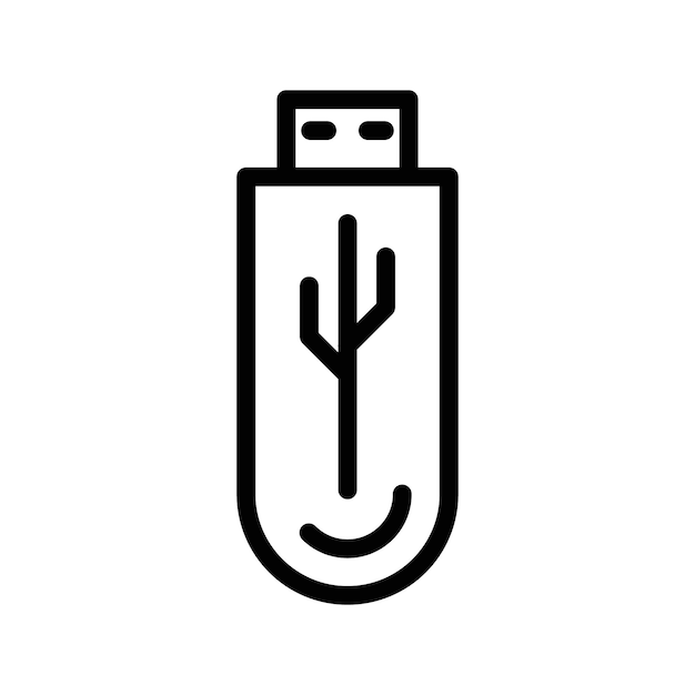 USB アイコン ロゴ セット ベクトル