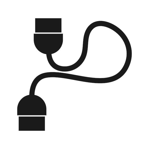 Usb icon vector