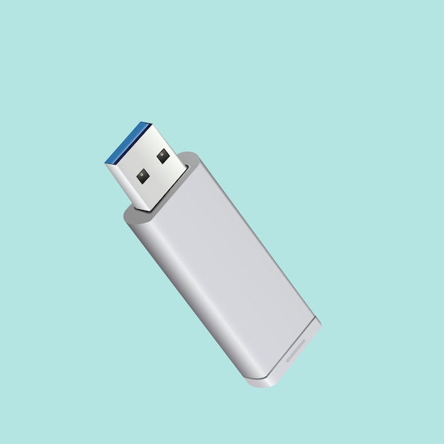 Vector usb pen drive illustratie