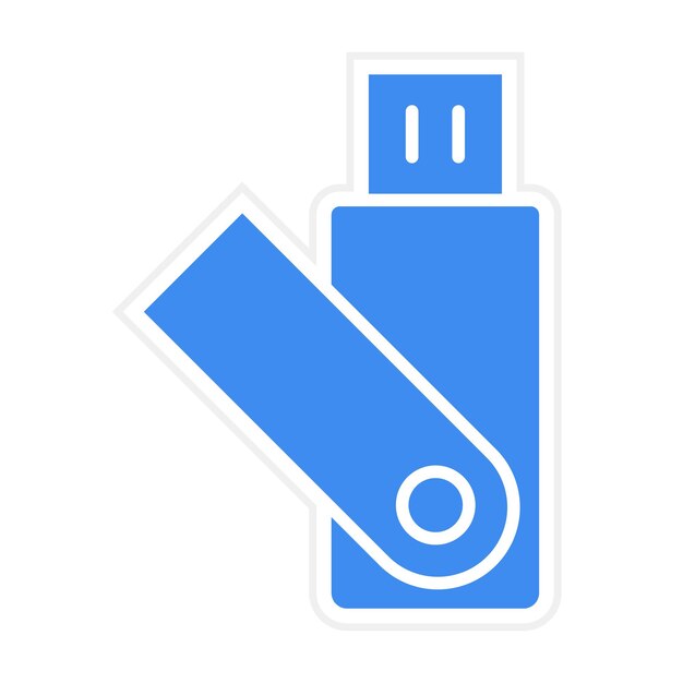 USB-stick icoon vector afbeelding Kan worden gebruikt voor computer en hardware