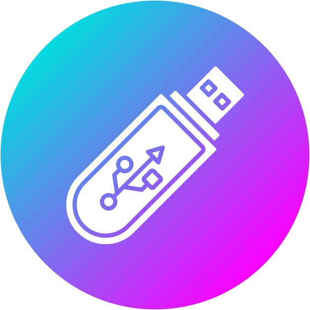 USB-stick vector icoon Kan worden gebruikt voor Computer en Hardware iconen