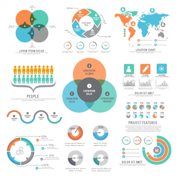 Useful charts for infographics