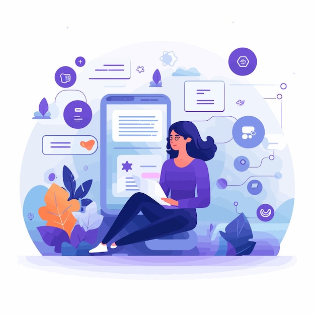 Вектор user_experience_concept_vector_illustrated (опыт пользователя_концепция_вектор_иллюстрация)