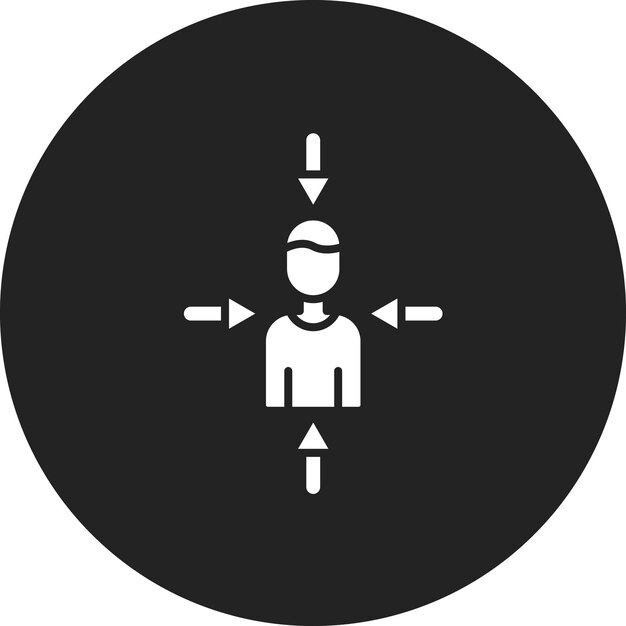 User-gecentreerde ontwerp icoon vector afbeelding Kan worden gebruikt voor UX en UI