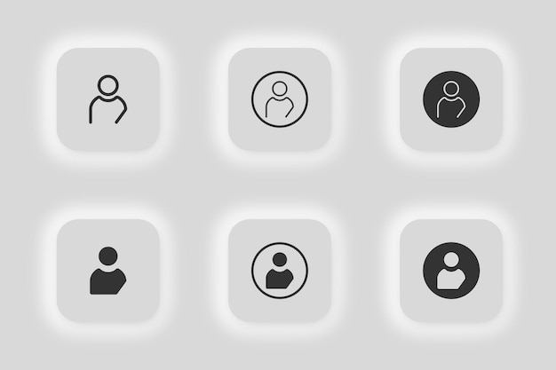 user icon photo acount illustration symbol admin vector