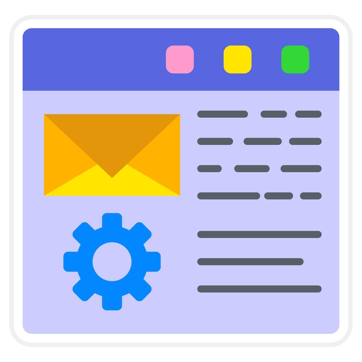 Vector user interface icon