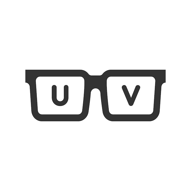 Vector uv protection icon