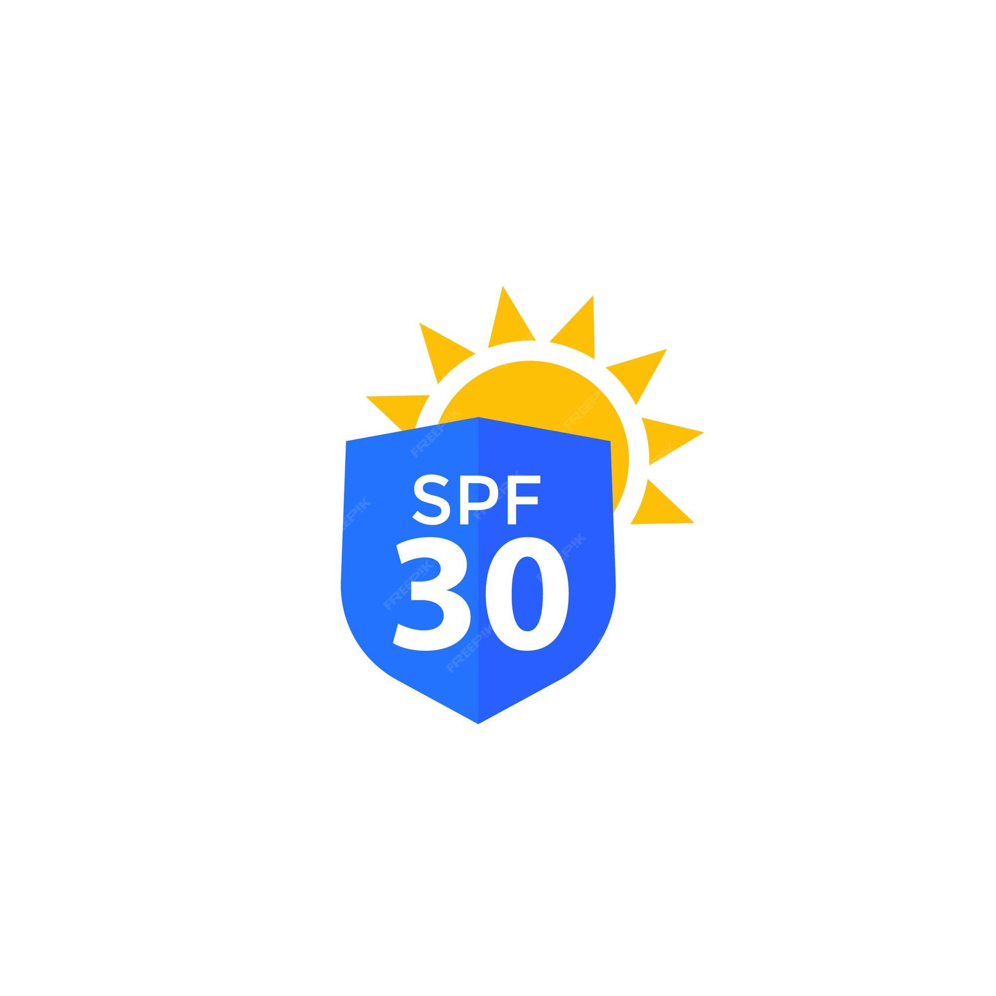 Premium Vector | Uv sun protection spf 30 vector icon