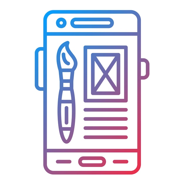 Ux Design icon vector image Can be used for Mobile App Development