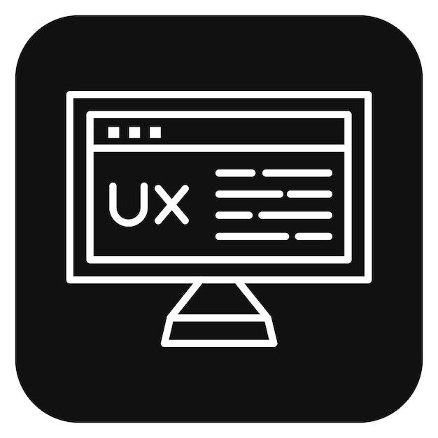 UX 디자인 터 일러스트레이션