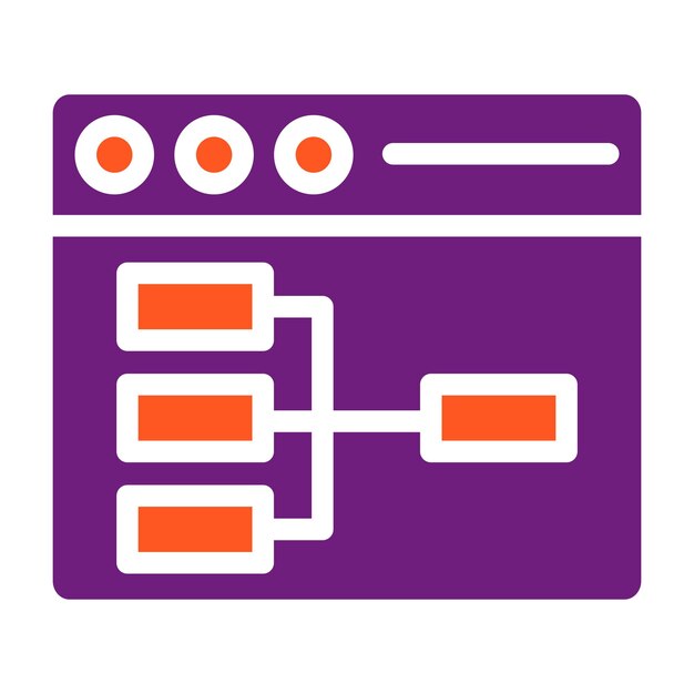Ux-ontwerp Vector Icon Ontwerp Illustratie