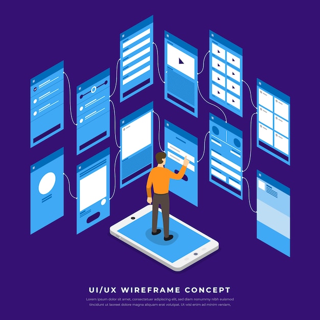 UX UI-stroomdiagram