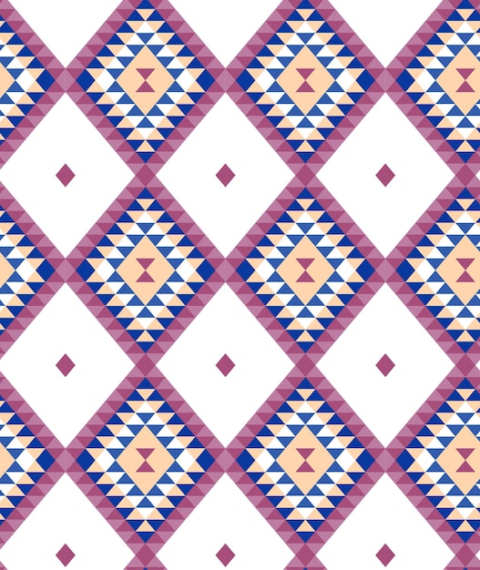 Uzbek multicolored patterns. Seamless pattern in vector. Eastern culture