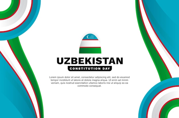 Uzbekistan Constitution Day Background Event