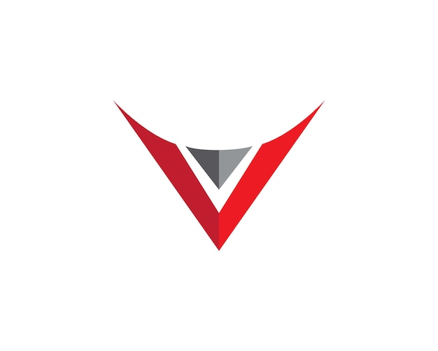 V Letter Logo Template