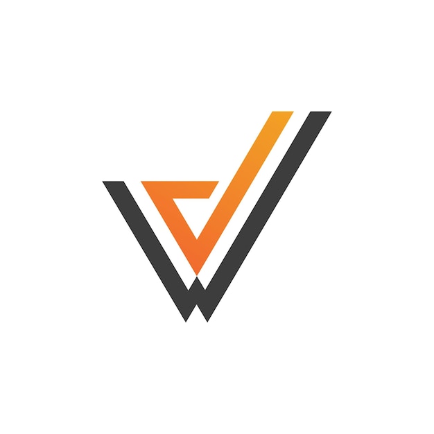 V Letter Logo Template