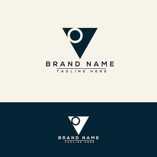 V Logo Design Template Vector Grafische Branding Element.