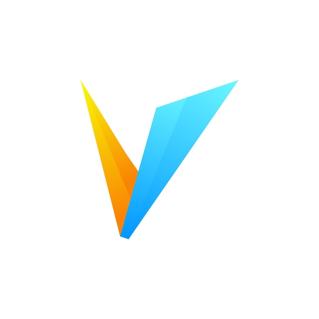Premium Vector | V logo