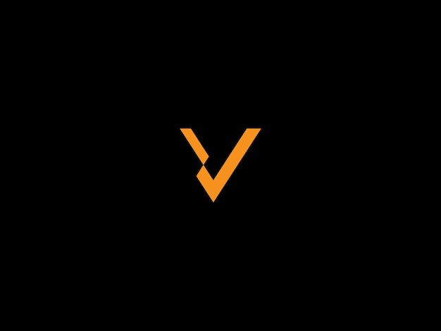 V logoontwerp