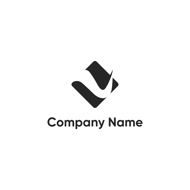 V Monogram Logo Design Inspiratie