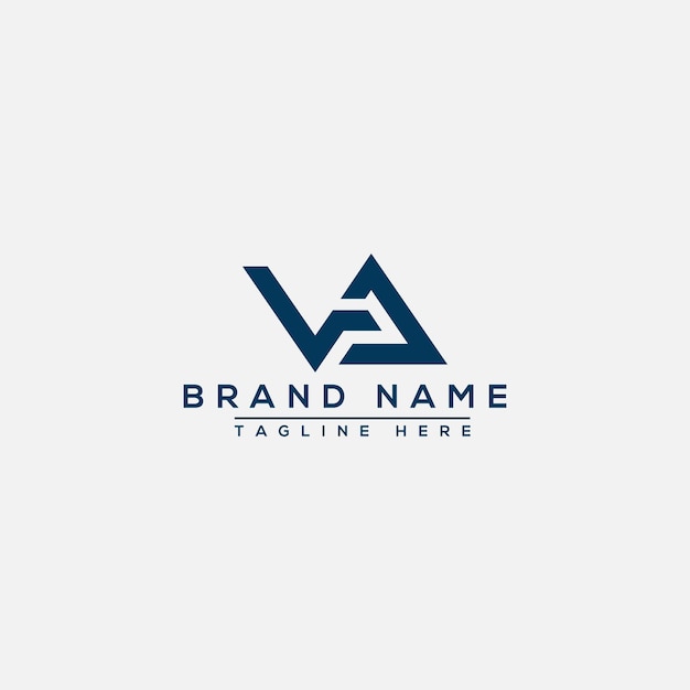 Vector va logo design template vector graphic branding element