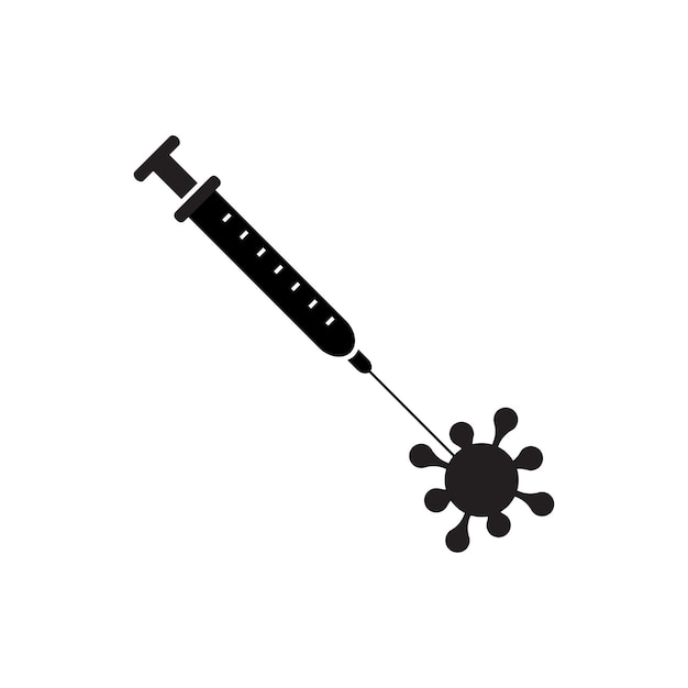 Vaccin logo vector