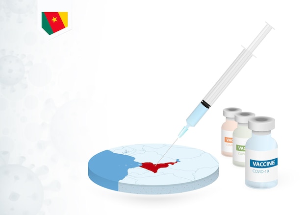 Vaccination in cameroon with different type of covid19 vaccine