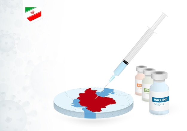 Vaccinazione in iran con diversi tipi di vaccino covid19