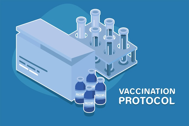 Protocollo di vaccinazione con fiale