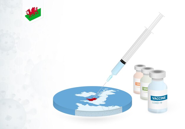 さまざまな種類のCOVID19ワクチンによるウェールズでのワクチン接種