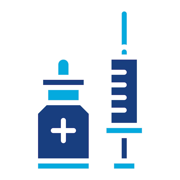 Vaccine icon vector image Can be used for Veterinary