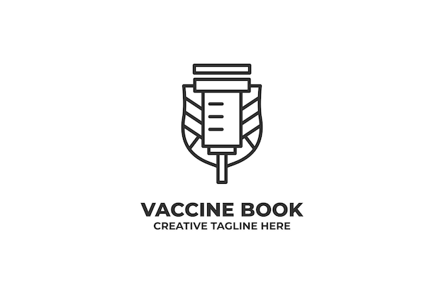 Logo del libro di immunizzazione vaccinale