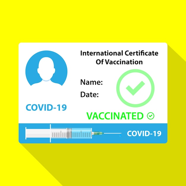 Vaccine passport covid19 immunity certificate