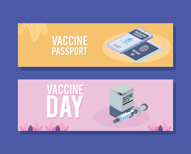Vaccine passport and day