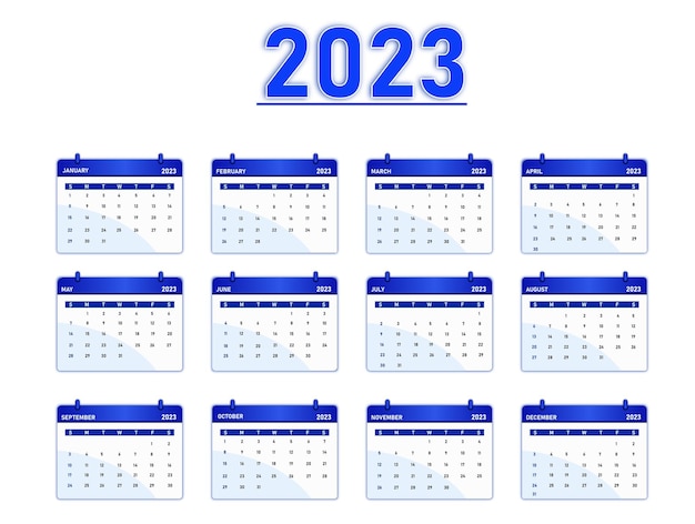 Vactor 2023 pagina kalender