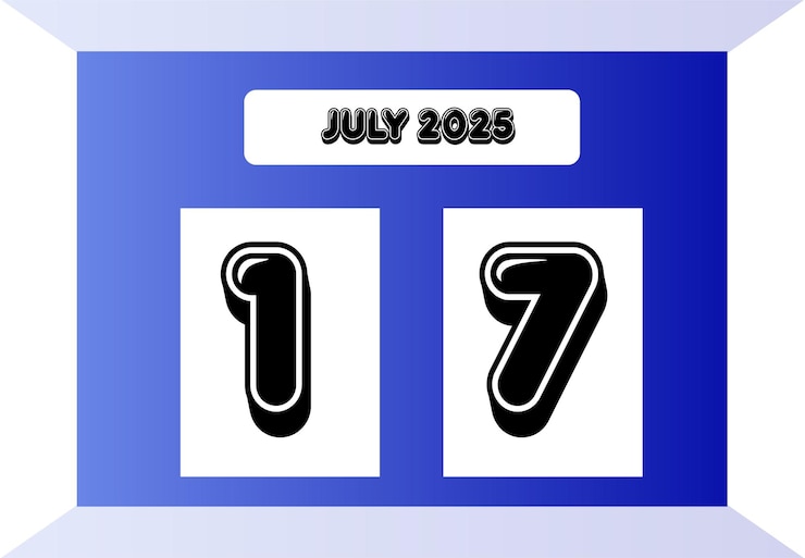 Vector vactor monthly day calendar